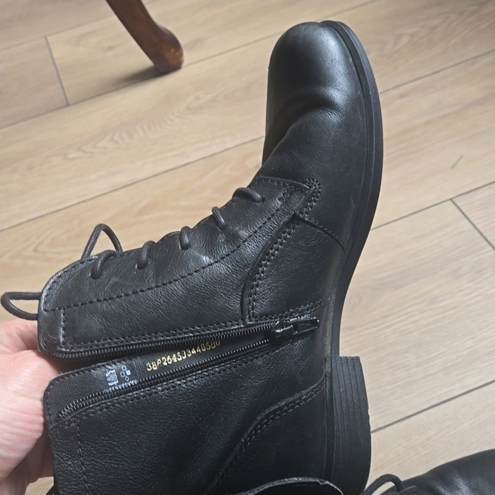 ECCO Touch 25 Lace Chukka Boots Sz EU38 US 7/7.5 - Picture 4 of 11